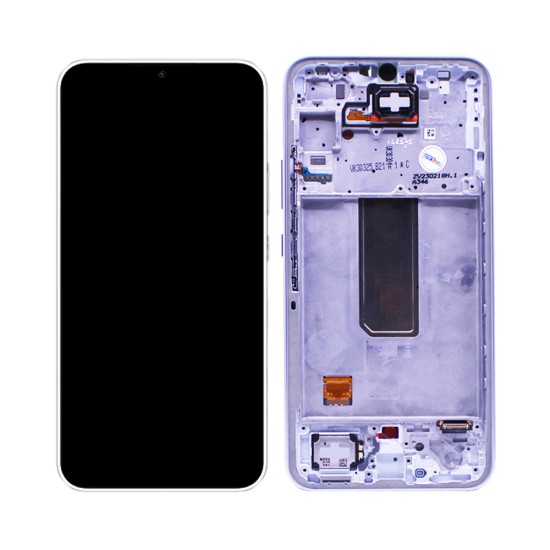 Touch+Display+Frame Samsung Galaxy A34 5G 2023/A346 Service Pack Prata